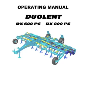 Farmet Duolent Dx600Ps Dx800Ps 2012 Operators Manual