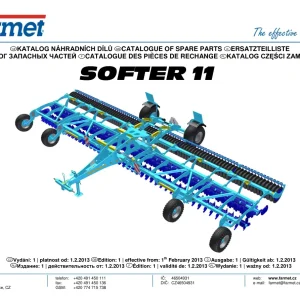 Farmet Softer 11 Parts Manual