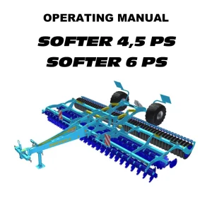 Farmet Softer 4.5 6 Ps 2013 Operators Manual