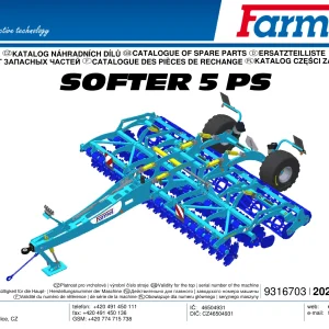 Farmet Softer 5 Ps Parts Manual