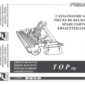 Feraboli Rototerra 3000 Ng Parts Manual