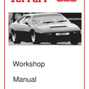 Ferrari 308 Gt4 Service Manual