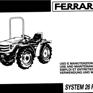 Ferrari 26Rs Parts Manual