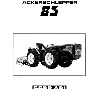Ferrari 85 Parts Manual