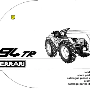 Ferrari 94Tr Parts Manual