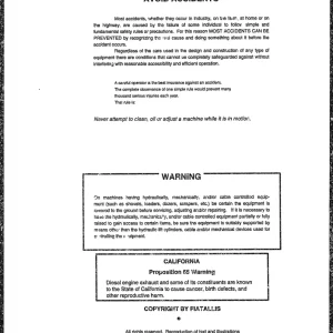 Fiat Allis Fx130 Parts Manual
