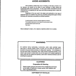 Fiat Allis Fx300 Parts Manual