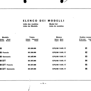 Fiat Trattori 1300 1300 Dt Parts Manual