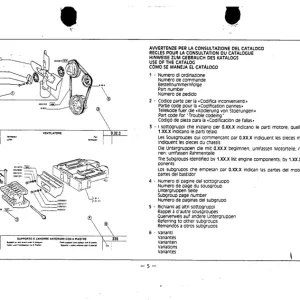 Fiat Trattori 466 466Dt Parts Manual