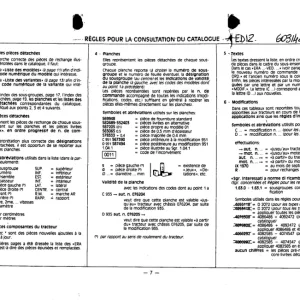 Fiat Trattori 766 766Dt Parts Manual