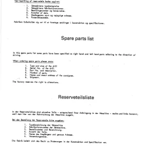 Agri Fiona Sd77 Parts Manual