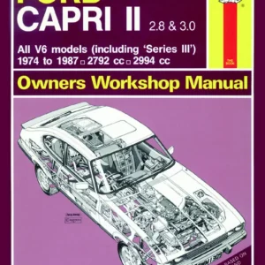 Ford Capri 2 Operators Manual
