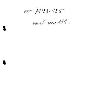 Ford Dorset 2703E 100Pk M133 135 111 Parts Manual