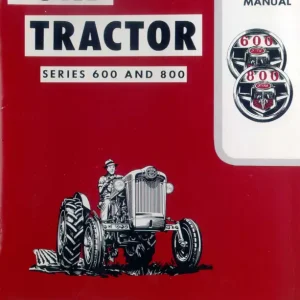 Ford 600 & 800 Operators Manual