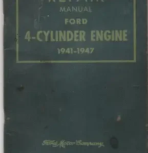 Fordson 1941 47 Ford 4 1941 Service Manual