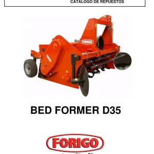 Forigo D35 Parts Manual