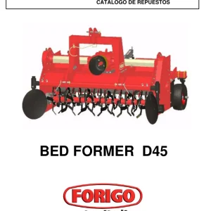 Forigo D45 Parts Manual