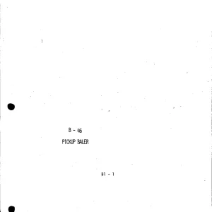 Fortschitt Fortschritt B 46 Parts Manual