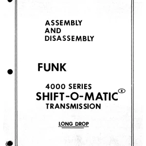 Funk 4000 Operators Manual