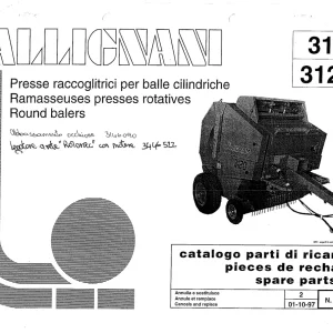Gallignani 3120 Parts Manual
