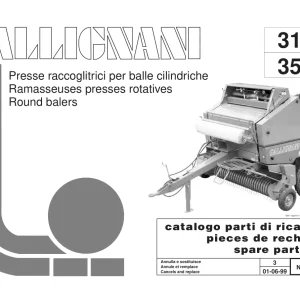 Gallignani 3150 3500 Parts Manual