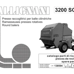 Gallignani 3200 Sc Parts Manual