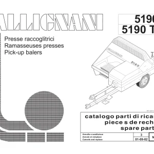 Gallignani 5190 Tpp Parts Manual