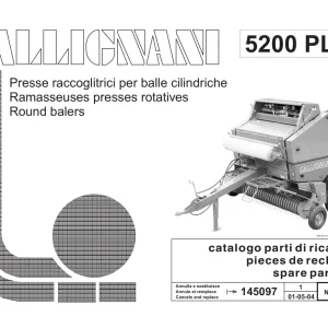 Gallignani 5200 Parts Manual