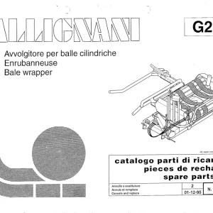 Gallignani G200 Parts Manual