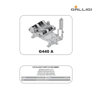 Gallignani G440A Parts Manual