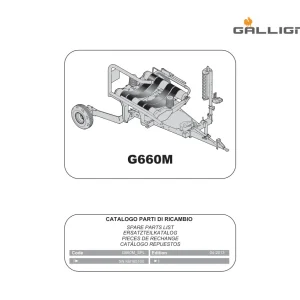 Gallignani G660M Parts Manual