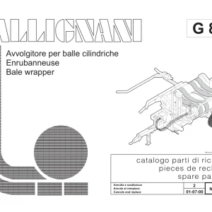Gallignani G800 Parts Manual