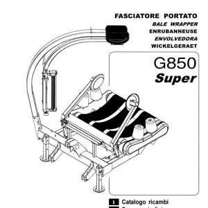 Gallignani G850 Parts Manual