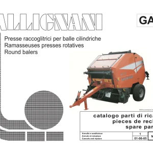 Gallignani Ga C5 Parts Manual