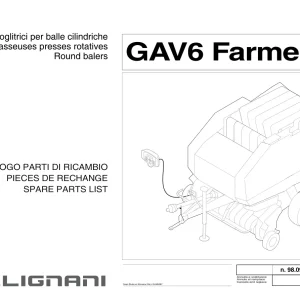 Gallignani Gav6 Parts Manual