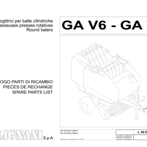 Gallignani Gav6 Gav9 Parts Manual