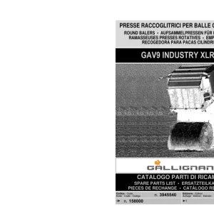 Gallignani Gav9 Xlr Parts Manual