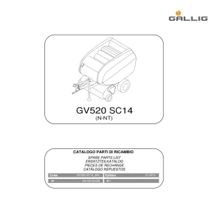 Gallignani Gv520 Sc14 Parts Manual