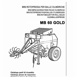 Gallignani Mb60 Gold Parts Manual