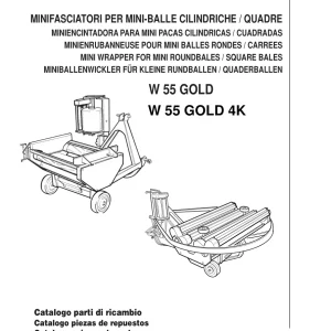 Gallignani W55 Gold Parts Manual