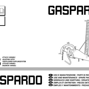 Maschio-Gaspardo Gaspardo Fb Adjustable Parts Manual