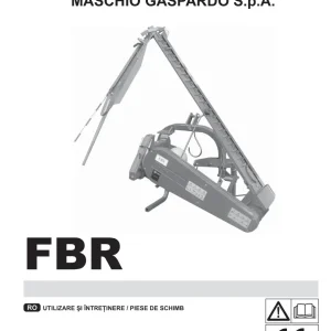 Gaspardo Fbr Parts Manual