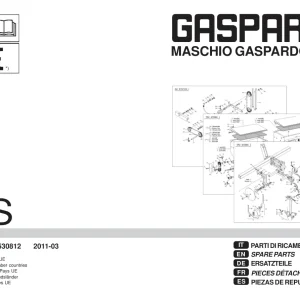 Gaspardo Hs Parts Manual