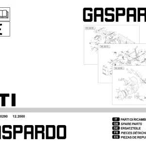 Gaspardo Mti 2000 Parts Manual