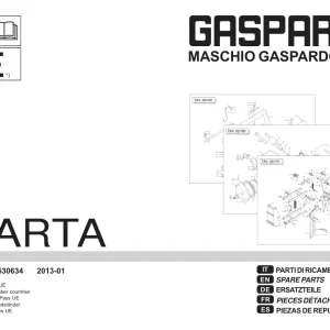 Gaspardo Marta Parts Manual