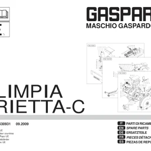 Gaspardo Olimpia Orietta C Parts Manual