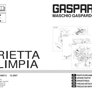 Maschio-Gaspardo Gaspardo Orietta Olimpia 2007 Parts Manual