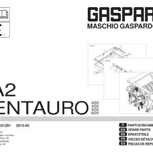 Gaspardo Pa2 Centauro Parts Manual