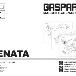 Maschio-Gaspardo Gaspardo Renata 2012 Parts Manual