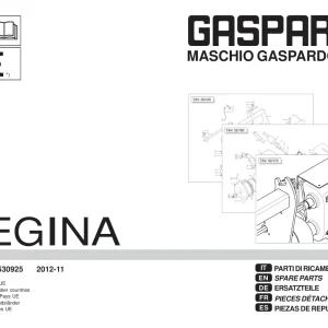 Gaspardo Regina Parts Manual